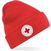 Generico Citygraph Cappello in Lana Modello Wind Croce Rossa Taglia Unica