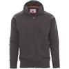Ergos Workwear Payper - Panama+ Felpa da Uomo Zip Intera a Manica Lunga Collo Alto