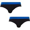 Dirk Bikkembergs Bikkembergs Confezione da 2 Slips Fashion Bicolor BKK1USP04BI per Uomo