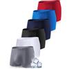 Casey Kevin Set 4/6 Pezzi Boxer Uomo - Non Etichettato - Seta Ghiaccio - Mutande Uomo - Senza Traccia