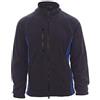 PAYPER Aspen+ Pile Giacca da Uomo 100% Poliestere Chiusura Zip Intera Manica Raglan Elastici stringi Polso Tasca Frontale Blu Navy/Blu Royal (3XL)