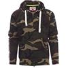 Ergos Workwear Payper - Dallas+ Felpa da Uomo con Cappuccio e Zip Intera