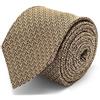 BRERA 67 Cravatta Uomo Elegante in Lana e Seta | Cravattino per Completo 148x8 | Cravatte Slim per Vestito da Cerimonia e per Abiti da Lavoro