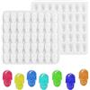 Nifocc Mini Teschio Cristallo Stampo in Silicone - 40 Cavità per Resina Epossidica, Gioielli Fai Da Te, Portachiavi, Orecchini, Charm