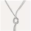 Stroili Acciaio Collana Lady Code Acciaio chanel con nodo centrale - ARGENTO/ACCIAIO