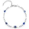 CESARE PACIOTTI 4US BRACCIALE STEEL ROSA DEI VENTI E LAPIS AULITE - ARGENTO/ACCIAIO