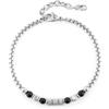 CESARE PACIOTTI 4US BRACCIALE STEEL/ONICE - ARGENTO/ACCIAIO