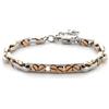 CESARE PACIOTTI 4US BRACCIALE STEEL/ROSÈ TARGA VITI - MULTICOLOR