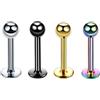 Piercing labret per labbra (SILVER) -