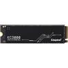 Kingston KC3000 NVMe Capacità 512 GB, Velocità di lettura: 7000 MB/s, Velocità di scrittura: 3900 MB/s - SKC3000S/512G