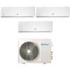 OneClima Condizionatore Trial Split OneClima Ultra 9+9+12 con MLT21x3/Y24 R-32 Wi-Fi Integrato Pannello Telato