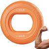 Generic Allenamento della forza di presa - Anello regolabile in silicone da 78 | 5 mm | Cerchio di rinforzo della maniglia del braccio | Attrezzature per l'allenamento delle mani portatili per le mani