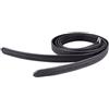 harayaa Cinghia Staffa Equestre Cinghia Staffa Fibbia Cinghia Pedana Cinghia Ferma Staffa in Microfibra con Forma Allungata Durevole con Fibbia in Metallo, Nero, Adulto