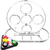 Generic BILLARDS ROD TRAPETH AIDS, Biliardo Cue Trainer - Esercitore da tavolo | Biliardo Rod Trainer, migliorare i fori e la precisione, per la casa e la palestra