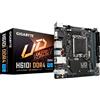 GIGABYTE H610I DDR4 Scheda madre - Supporta processori Intel Core 14th CPUs, 4+1+1 Hybrid Digital VRM, up to 3200MHz DDR4, 1xPCI - H610I DDR4