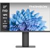 Thomson Monitor 27 pollici Full HD, frequenza di aggiornamento 100Hz, pannello IPS, supporto regolabile, HDMI, Adaptive Sync, supporto VESA 75x75, nero, M27FB5C14