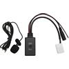 AMONIDA Adattatore per Cavo Audio per Auto, 12 Pin per Autoradio RD4 Music Aux Adattatore Cavo Audio di Ricambio per C2 C3 C4 C6 C8 (con Microfono)