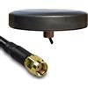 UniteCom 2.4GHz e 5GHz Dual Band Wi-Fi Puck Antenna 3 Meter Cavo RP-SMA Connettore a banda larga Internet 5.8 Impermeabile Esterno Interno Robusto Anti Vandalo 802.11AC AX WIFI 6