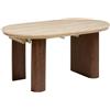 Atmosphera Tavolo da Pranzo per Interno Allungabile Itaguai cm.160-240x90 colore Beige