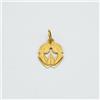 Gulino Gioielli Ciondolo zodiacale in oro giallo 18 kt "gemelli" E.170