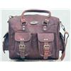 Fatto a mano 13 " Donna Pelle Borsa da Spalla Borsetta 4 Tasca Messenger a Tracolla Cartella