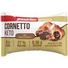 Pronutrition Cornetto Keto Ripieno 50 Grammi Crema di Nocciola