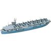 Tamiya (TAMIYA) Tamiya Waterline Series No. 711 US Escort Carrier CVE-9 Bogue Kit Modello 1/700