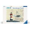 Ravensburger 12000804 - Faro romántico - puzzle 2000 piezas - puzzle adultos y n