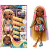 RAINBOW High Bambola Hair Chalk & Style - Meline - Bambola Arcobaleno e oro da 2