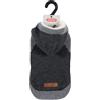 Zolux Hipster Pullover Cappuccio Cane Grigio 25 cm