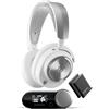 SteelSeries Cuffie riduzione del rumore gaming wireless con microfono Steelseries Arctis Nova Pro Wireless - Bianco - refurbished