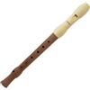 Hohner B95850 German Ivory Flauto Dolce Soprano Diteggiatura Tedesca con Cust...