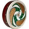 bodhran maker Tradizionale 12'' Irlandese Celtico Bodhran Con Battitore & DVD - Corvo Fair