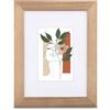 Hama Cornice in legno Albero color taupe 15x20 cm"