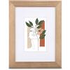 Hama Cornice in legno Albero color taupe 20x30 cm"