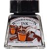Winsor & Newton Inchiostro di China 14 ml - Marrone Torba