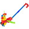 Toyvian Giocattolo Deambulatorio a Spinta Maniglia Staccabile in Plastica | Design Creativo a Cartone, Attira L'attenzione del Bimbo, Favorisce la Coordinazione Mano-occhio Colore Casuale