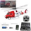 Palapozzy UH-1Y RC Elicottero per adulti, 2.4GHz 6CH Dual Brushless Direct Drive Helicopter Model, con posizionamento Lidar, adulto per principianti (RTF/Rescue Livery)