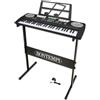 Bontempi - HarmonyLegs - Tastiera Digitale a 54 Tasti, 690x220x700 mm | con Gambe, Connessione USB e adattatore di rete per un'Armonia
