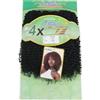 Ser Mulher MAXINE- Extension sintetiche di capelli ricci per Crochet Braids - 35 cm, 285 grammi (2 Nero Naturale)