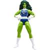 Hasbro Marvel Legends Fantastic Four Marvel Hulk She-retro Figura 15 Cm Verde Verde Taglia Unica