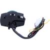 Gistuch Amplificatore di potenza MP3 per moto DC12V Lettore audio musicale 87,5-108 MHz con telecomando portachiavi