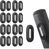 OEM Supporti magnetici universali per telecomandi, adesivi, confezione da 8 pezzi, colore nero, per televisori