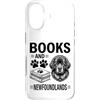 Funny Newfoundland And Book Designs Custodia per iPhone 17 Libri E Terranova Divertente Terranova