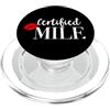 Tote Bag Milf Pillow Milf Phone Case,Mil Certified Milf Sign,Hot Mom Milf Merch,I Love Hot Moms Milf PopSockets PopGrip per MagSafe