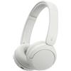 Sony WH-CH530 Cuffie Bluetooth Wireless - Bianco | Design leggero, EQ a 10 bande, 360 Reality Audio, chiamate nitide con AI, 55 ore batteria, ricarica rapida, iOS e Android