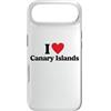 I love Travel to Canary Islands, Spain Custodia per iPhone Air Amo le Isole Canarie