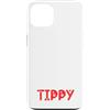 Tippy Cat Name GIfts With Coffee Custodia per iPhone 13 Tippy Gifts All I Need Is Coffee Cat Named Tippy