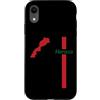 MASH MOSH Custodia per iPhone XR Marocco Map, Marocchino Country Outline Travel Heritage Tee