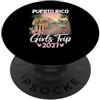 Puerto Rico Travel Girls 2027 Viaggio Ragazze Porto Rico 2027 San Juan Old City PopSockets PopGrip Adesivo